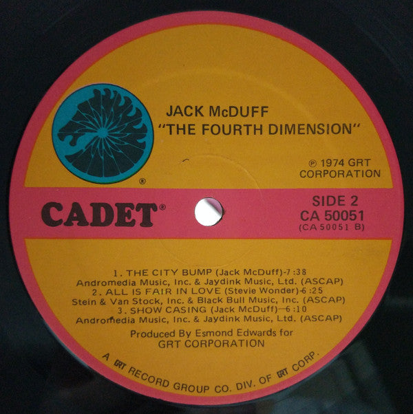 Jack McDuff* : The Fourth Dimension (LP, Album)