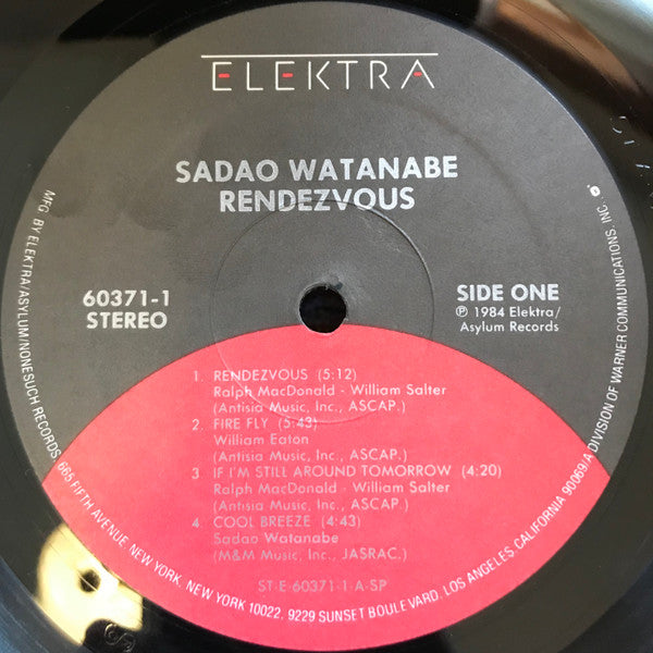 Sadao Watanabe : Rendezvous (LP, Album, SP)