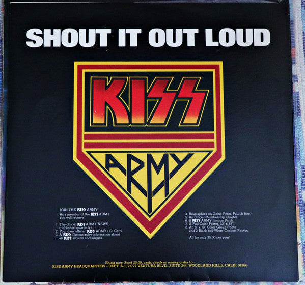 Kiss : Destroyer (LP, Album, RP)