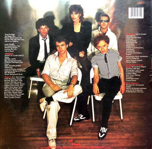 Pat Benatar : Crimes Of Passion (LP, Album, RP, San)