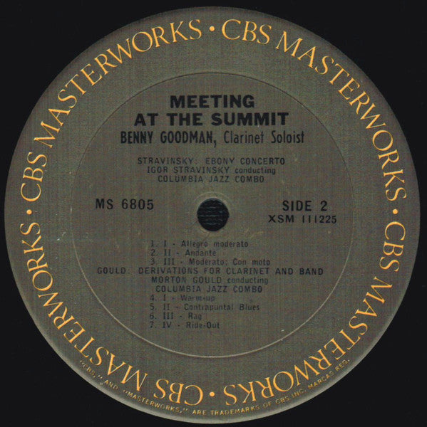 Benny Goodman : Meeting At The Summit (LP, RE)