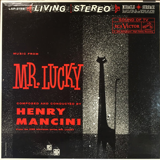 Henry Mancini : Music From Mr. Lucky (LP, Album, Ind)