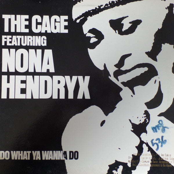 The Cage Featuring Nona Hendryx : Do What Ya Wanna Do (12", Promo)