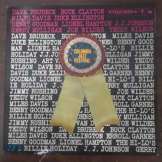 Various : Columbia Jazz Festival (LP, Mono, Promo, Smplr)