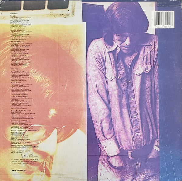 John Klemmer : Touch (LP, Album, RE, Pic)