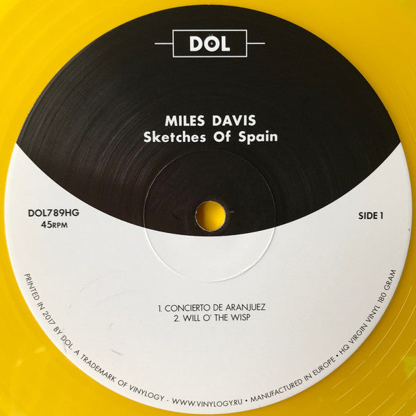 Miles* : Sketches Of Spain (LP, Album, Ltd, Num, RE, 180)