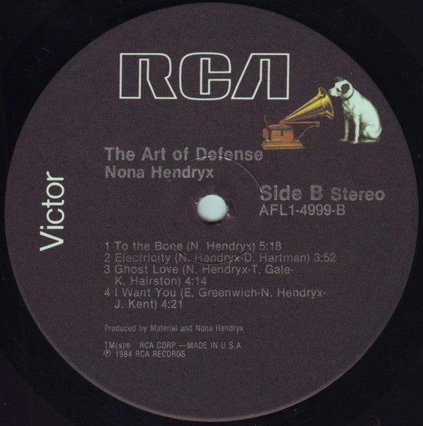 Nona Hendryx : The Art Of Defense (LP, Album, Ind)