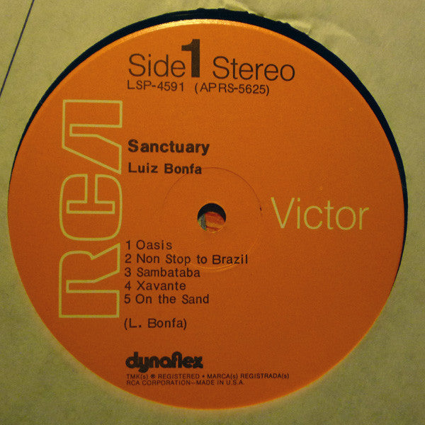 Luiz Bonfa* : Sanctuary (LP, Album)