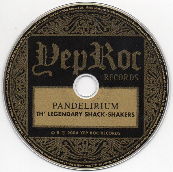 Th' Legendary Shack*Shakers* : Pandelirium (CD, Album)