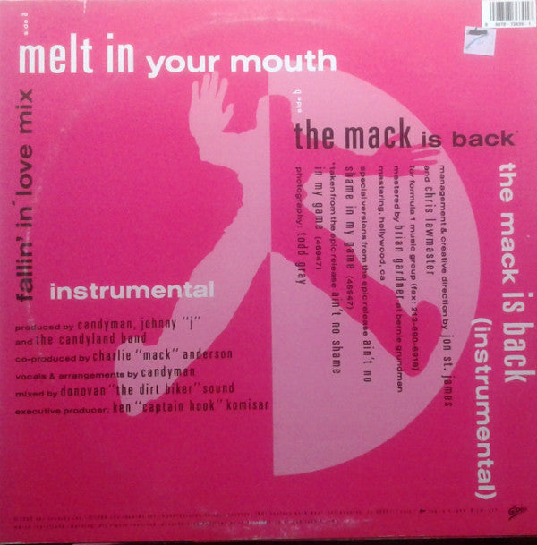 Candyman : Melt In Your Mouth (12", Single)