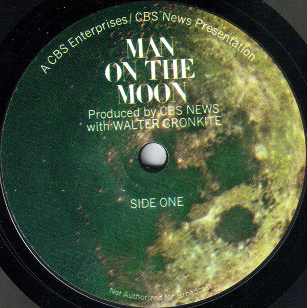 Walter Cronkite : Man On The Moon (7", Ter)