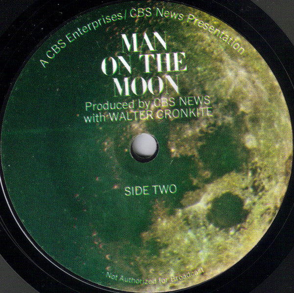 Walter Cronkite : Man On The Moon (7", Ter)