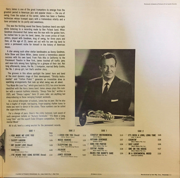Harry James (2) : The Mellow Horn (2xLP, Album, Comp, Gat)