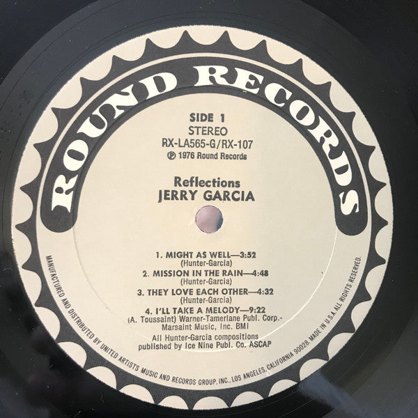 Jerry Garcia : Reflections (LP, Album, All)