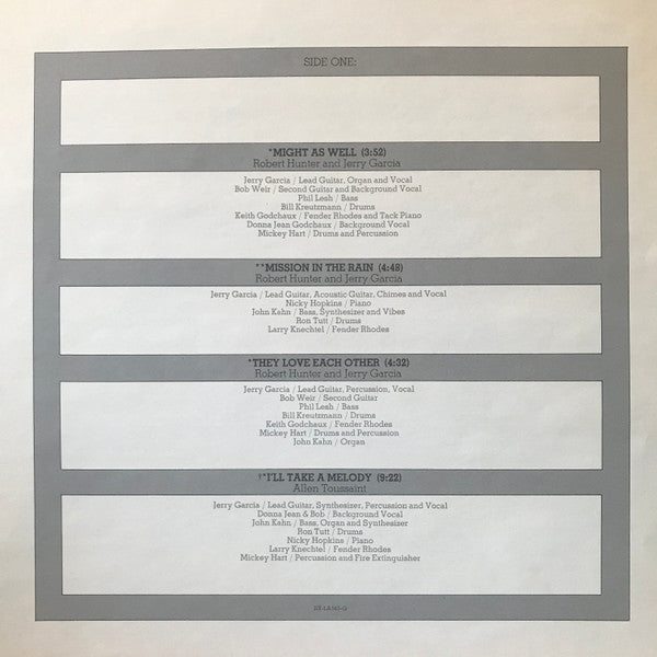 Jerry Garcia : Reflections (LP, Album, All)