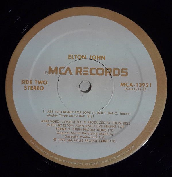 Elton John : The Thom Bell Sessions (12", EP, Spe)