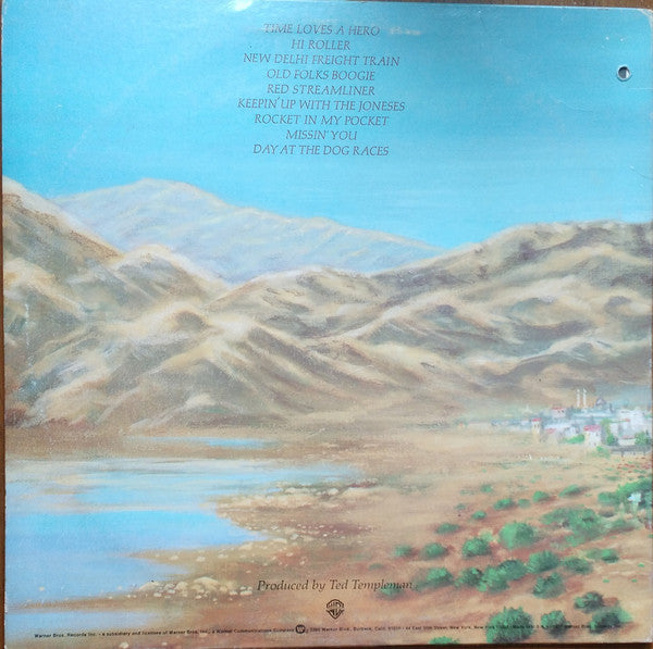 Little Feat : Time Loves A Hero (LP, Album, Gol)