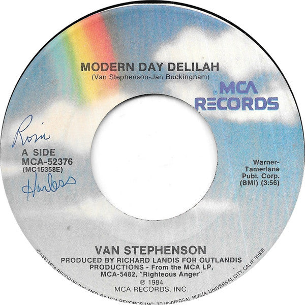 Van Stephenson : Modern Day Delilah (7")