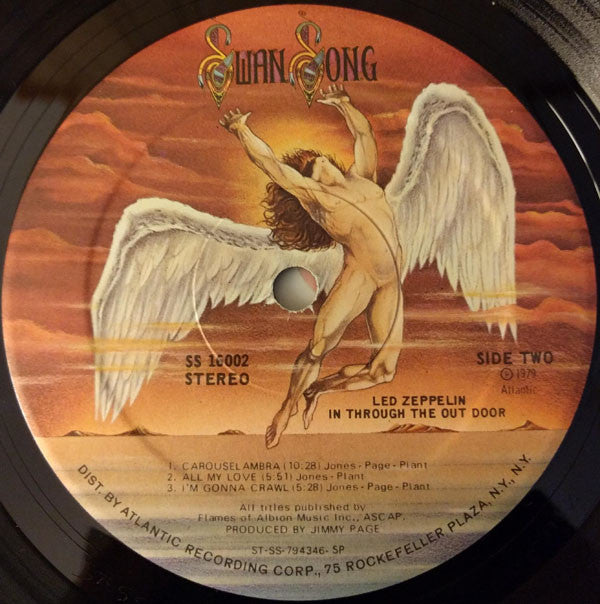 Led Zeppelin : In Through The Out Door (LP, Album, "A")