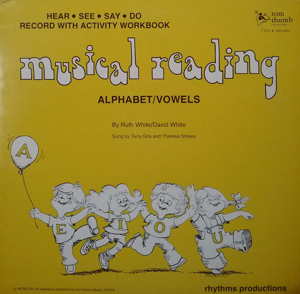 Ruth White / David White : Musical Reading (Alphabet / Vowels) (LP)