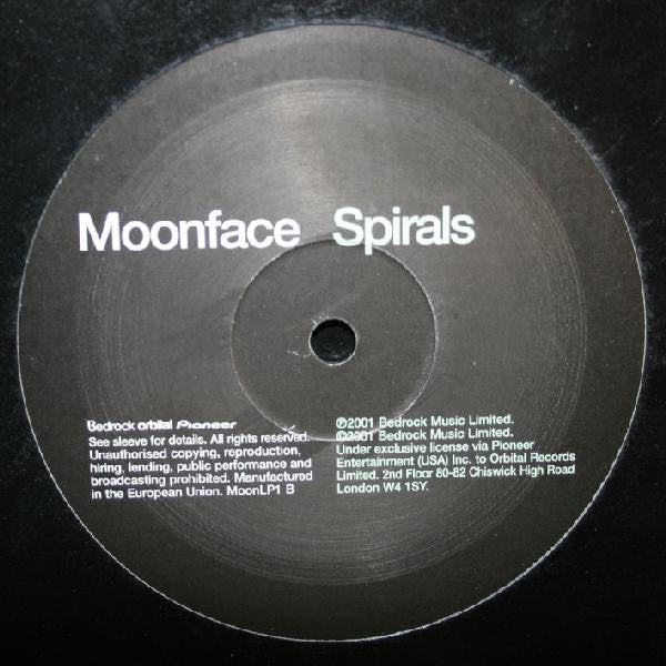 Moonface : U Get So Give / Spirals (12")