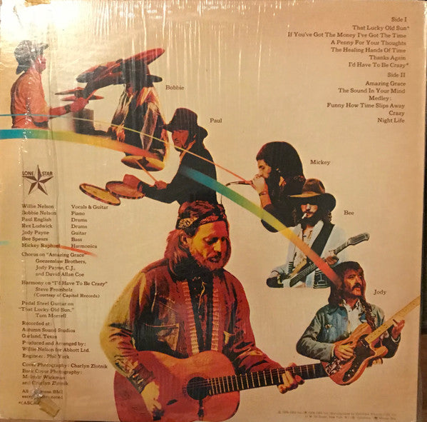 Willie Nelson : The Sound In Your Mind (LP, Album, Pit)