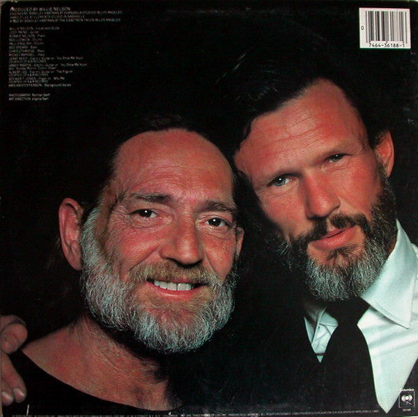 Willie Nelson : Willie Nelson Sings Kristofferson (LP, Album, Ter)