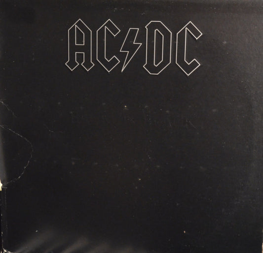 AC/DC : Back In Black (LP, Album, Club, CRC)