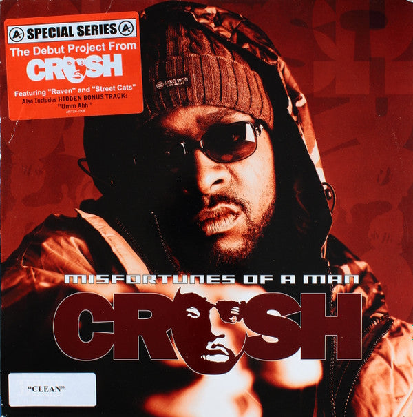 Crush (2) : Misfortunes Of A Man (Clean) (2xLP, Album)