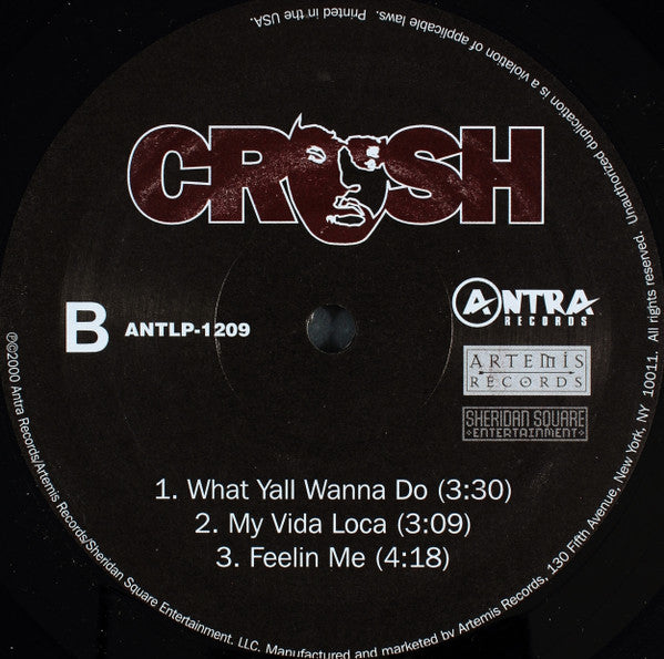 Crush (2) : Misfortunes Of A Man (Clean) (2xLP, Album)