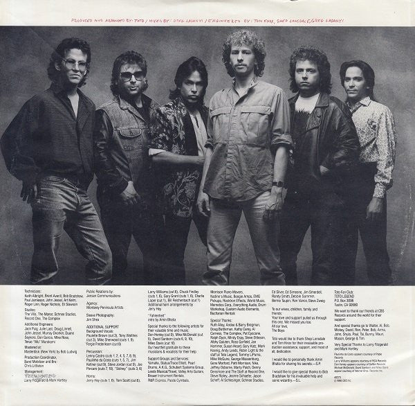 Toto : Fahrenheit (LP, Album, Car)