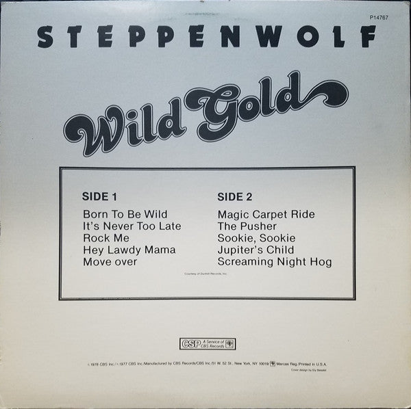 Steppenwolf : Wild Gold (LP, Comp, Ter)