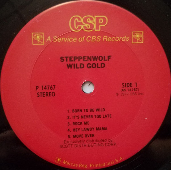 Steppenwolf : Wild Gold (LP, Comp, Ter)
