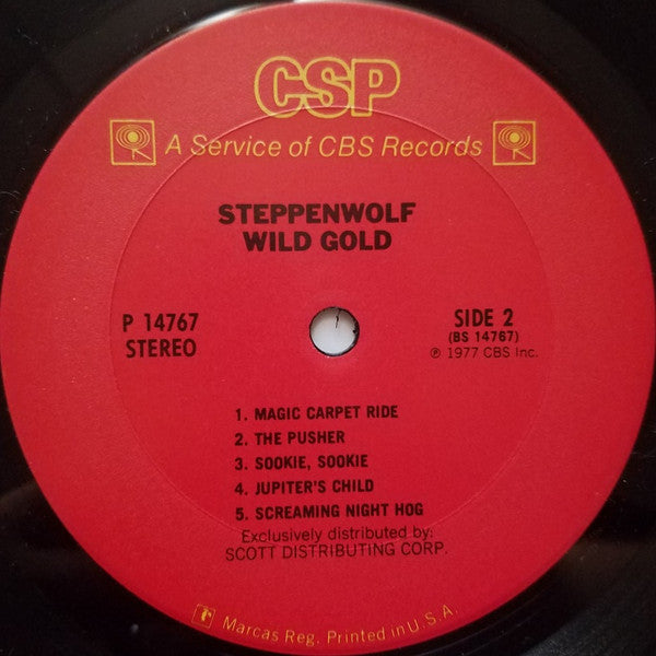 Steppenwolf : Wild Gold (LP, Comp, Ter)