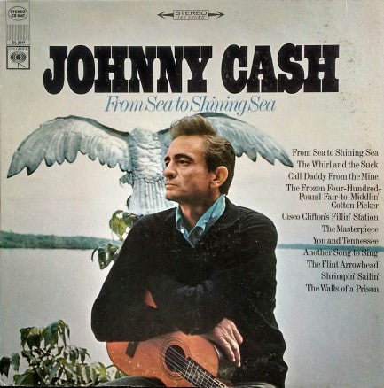 Johnny Cash : From Sea To Shining Sea (LP, Album, Ter)