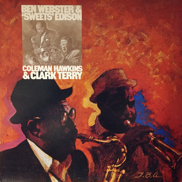 Ben Webster & 'Sweets' Edison* / Coleman Hawkins & Clark Terry : Giants Of The Tenor Saxophone / The Genius Of Ben Webster And Coleman Hawkins (2xLP, Comp)