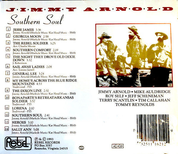 Jimmy Arnold : Southern Soul (CD, Album)