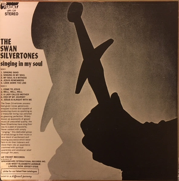 The Swan Silvertones : Singing In My Soul (LP)