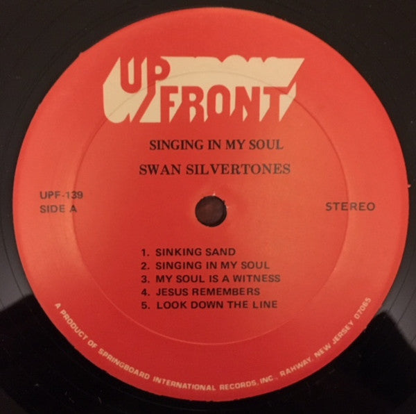 The Swan Silvertones : Singing In My Soul (LP)