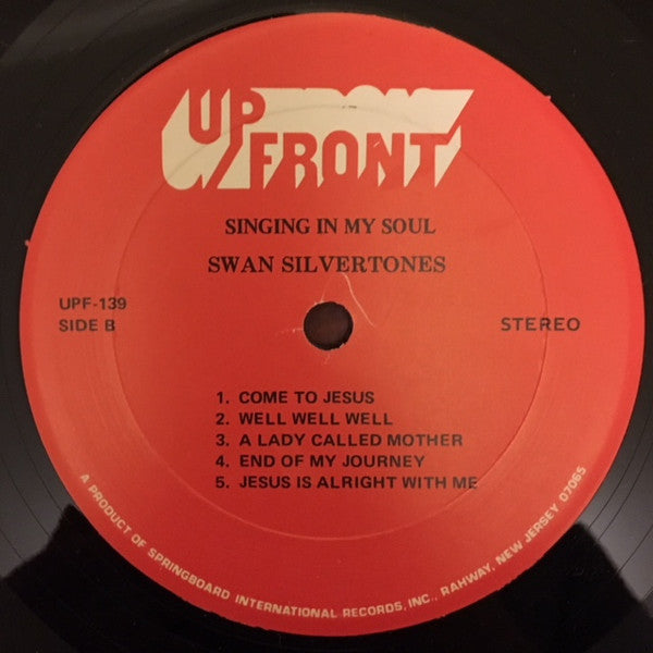 The Swan Silvertones : Singing In My Soul (LP)