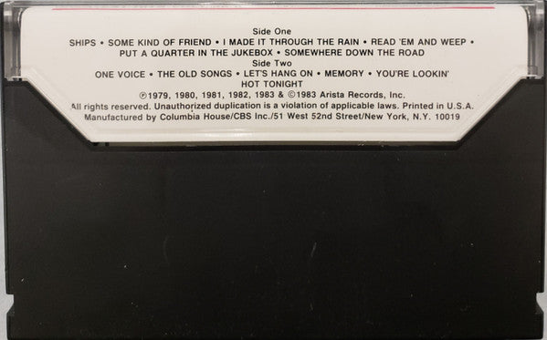 Barry Manilow : Greatest Hits Vol. II (Cass, Comp)