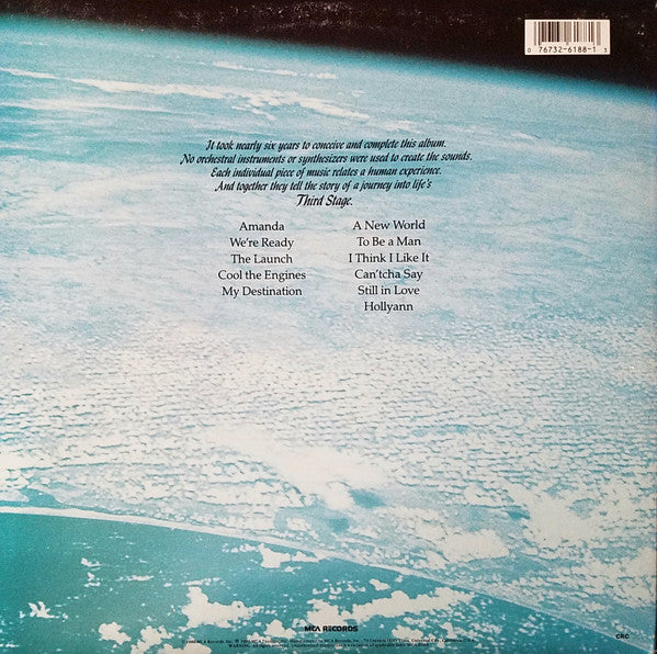 Boston : Third Stage (LP, Album, Club, CRC)