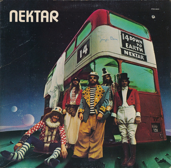 Nektar : Down To Earth (LP, Album, Gat)