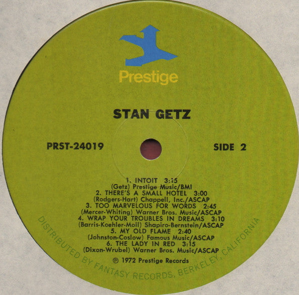 Stan Getz : Stan Getz (2xLP, Comp, Hol)