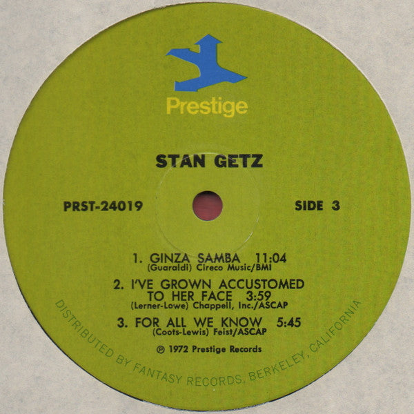 Stan Getz : Stan Getz (2xLP, Comp, Hol)