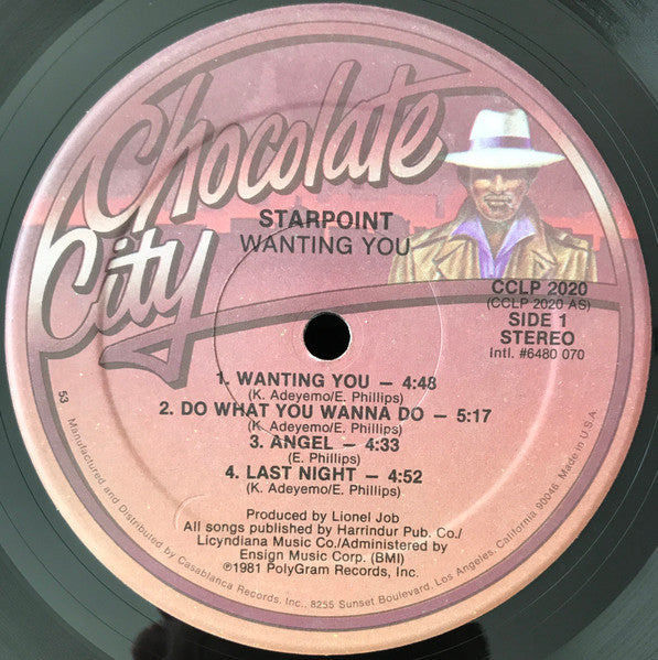 Starpoint : Wanting You (LP, Album, 53)