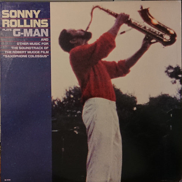 Sonny Rollins : Sonny Rollins Plays G-Man And Other Music For The Soundtrack Of The Robert Mugge Film "Saxophone Colossus" (LP, Album)