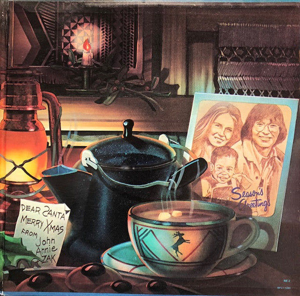 John Denver : Rocky Mountain Christmas (LP, Album, RE, Ind)
