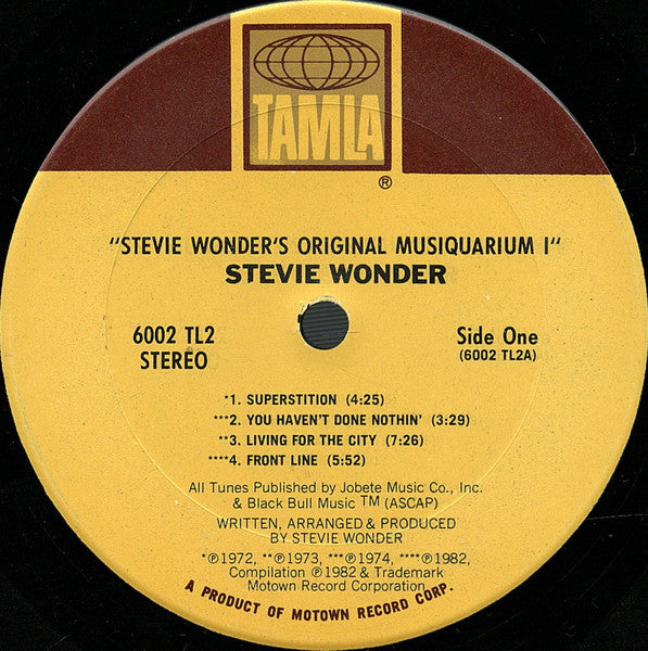 Stevie Wonder : The Original Musiquarium I (2xLP, Comp, Gat)