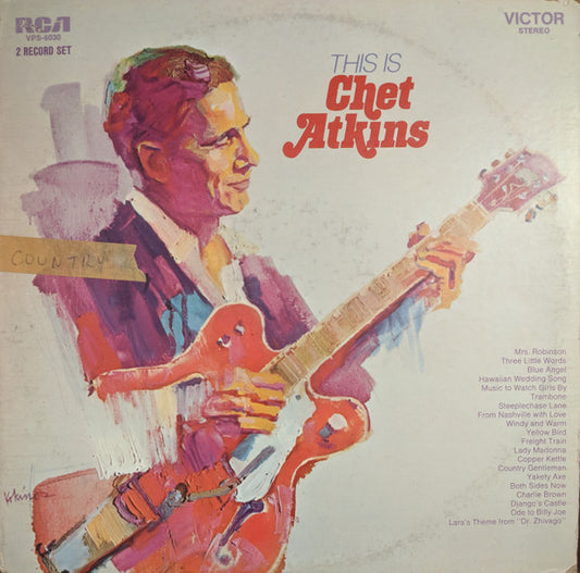 Chet Atkins : This Is Chet Atkins (2xLP, Comp, Ind)